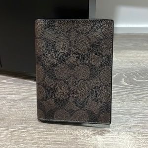 Coach passport holder